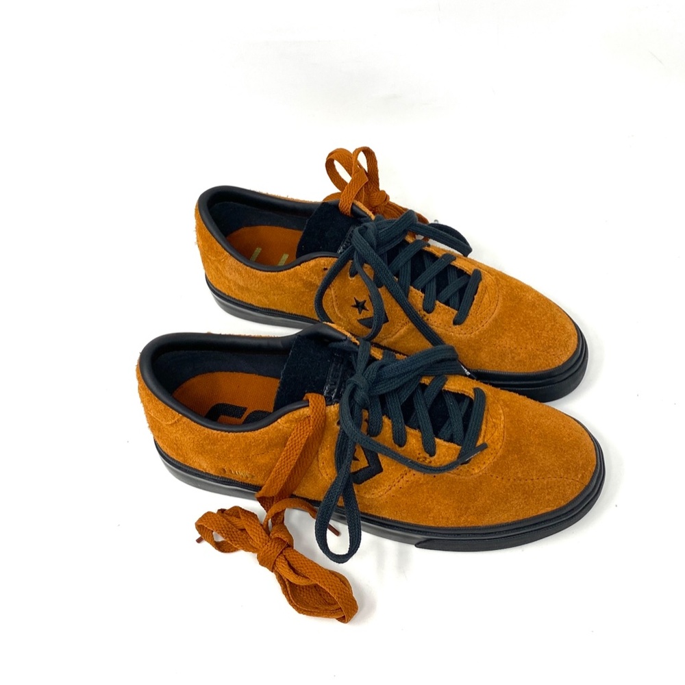 💖MEGA SALE💖Converse CONS Louie Lopez Pro Low Top Orange Suede Women's 170713C - Picture 6 of 11